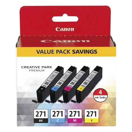Canon Black/Cyan/Magenta/Yellow,  0390C005